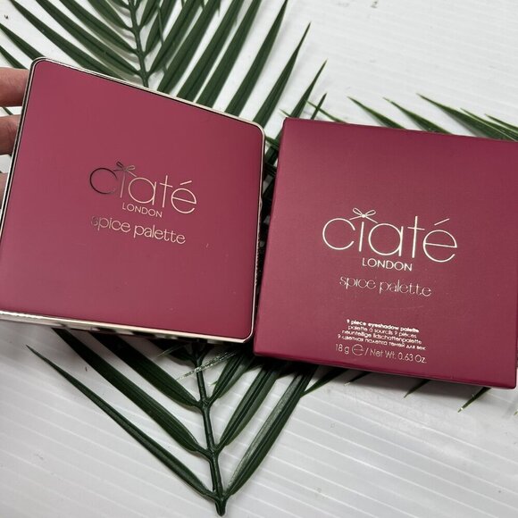 Ciate London Spice Palette Eyeshadow 9 Neutral Shades! $39 MSRP Brand NIB - Picture 3 of 6